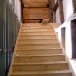 The stairs to the loft adjacent to the CMEE