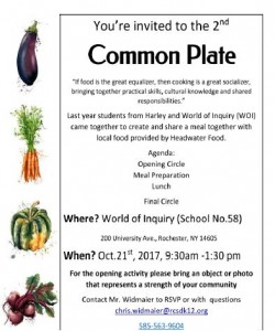 Common plate invite